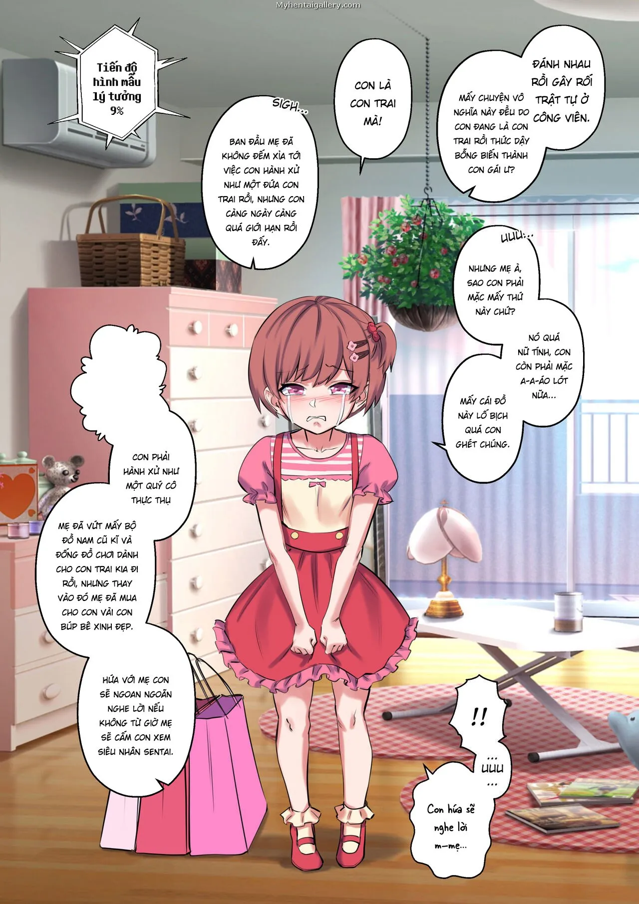 HentaiVN.net - Ảnh 7 - điều ước đêm giáng sinh - Chap 1