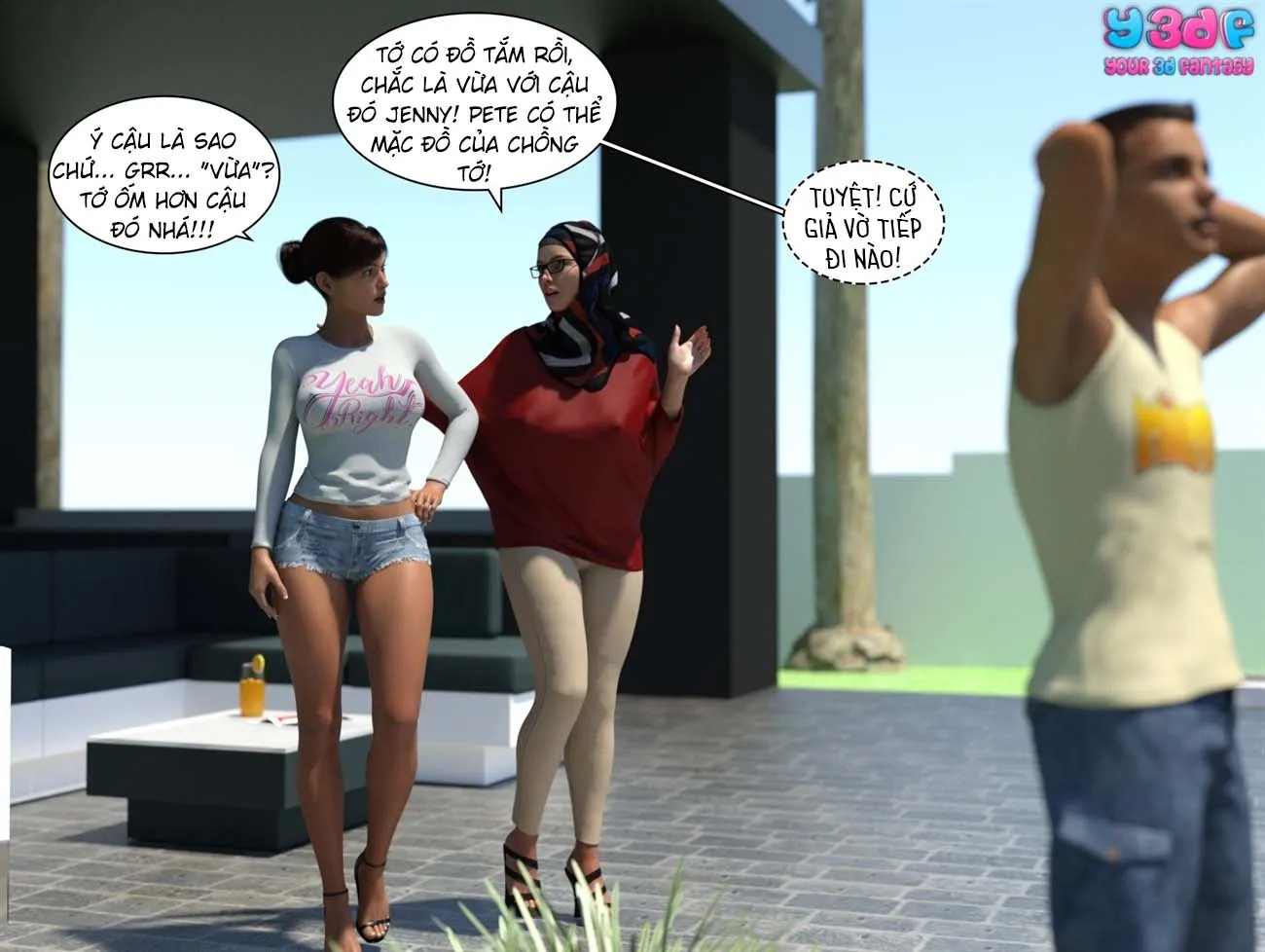 HentaiVN.net - Ảnh 50 - The Bad Tan - Chap 1
