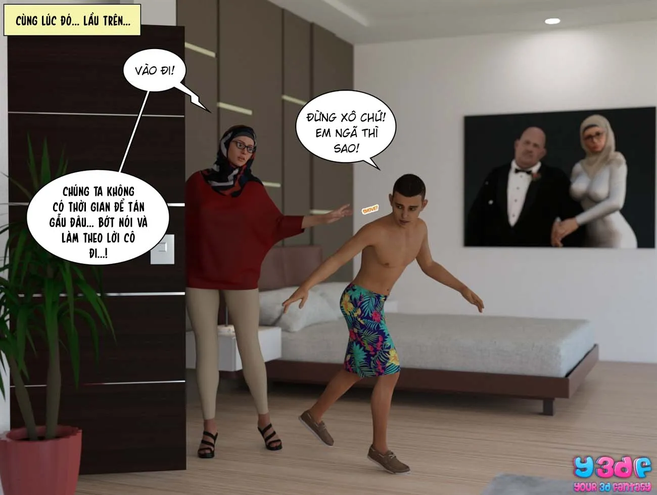HentaiVN.net - Ảnh 56 - The Bad Tan - Chap 1