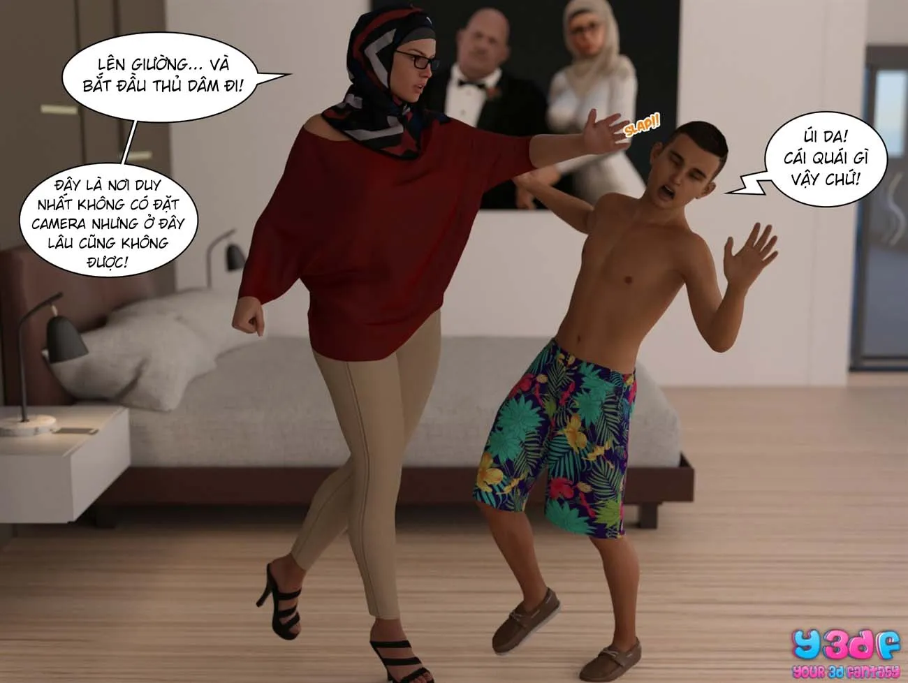 HentaiVN.net - Ảnh 58 - The Bad Tan - Chap 1