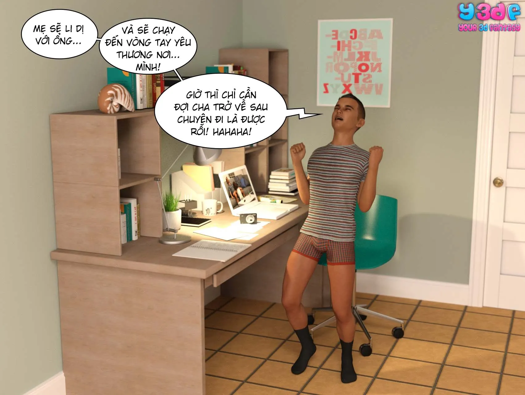 HentaiVN.net - Ảnh 59 - The Bad Tan - Chap 2