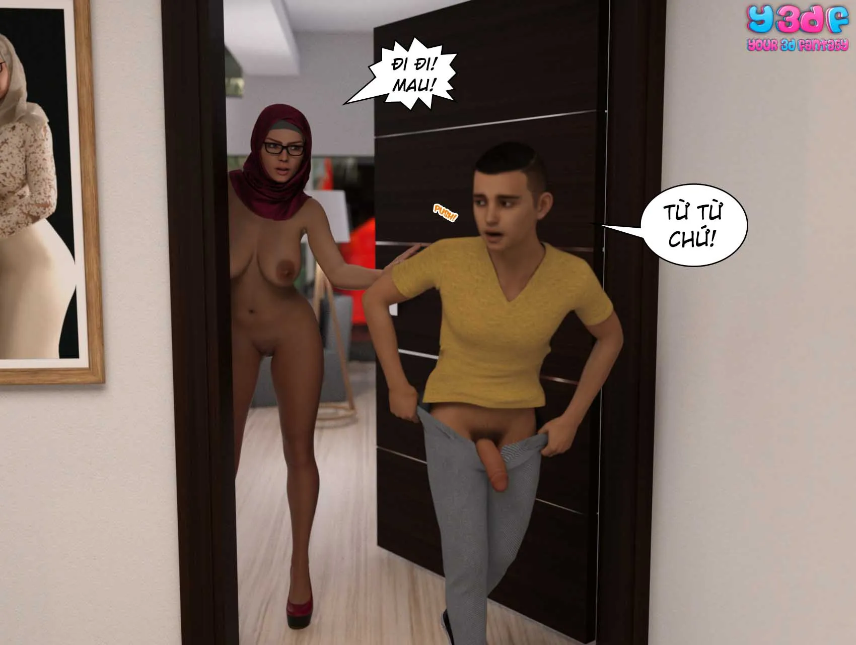 HentaiVN.net - Ảnh 3 - The Bad Tan - Chap 4a