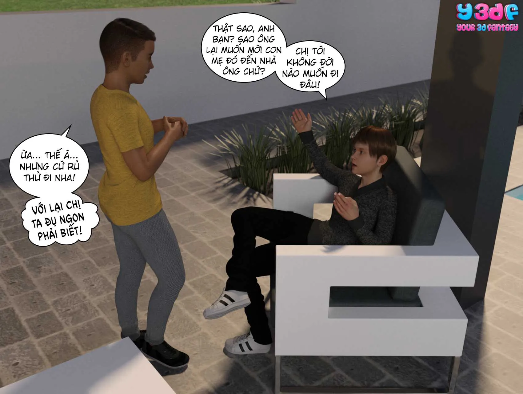 HentaiVN.net - Ảnh 5 - The Bad Tan - Chap 4a