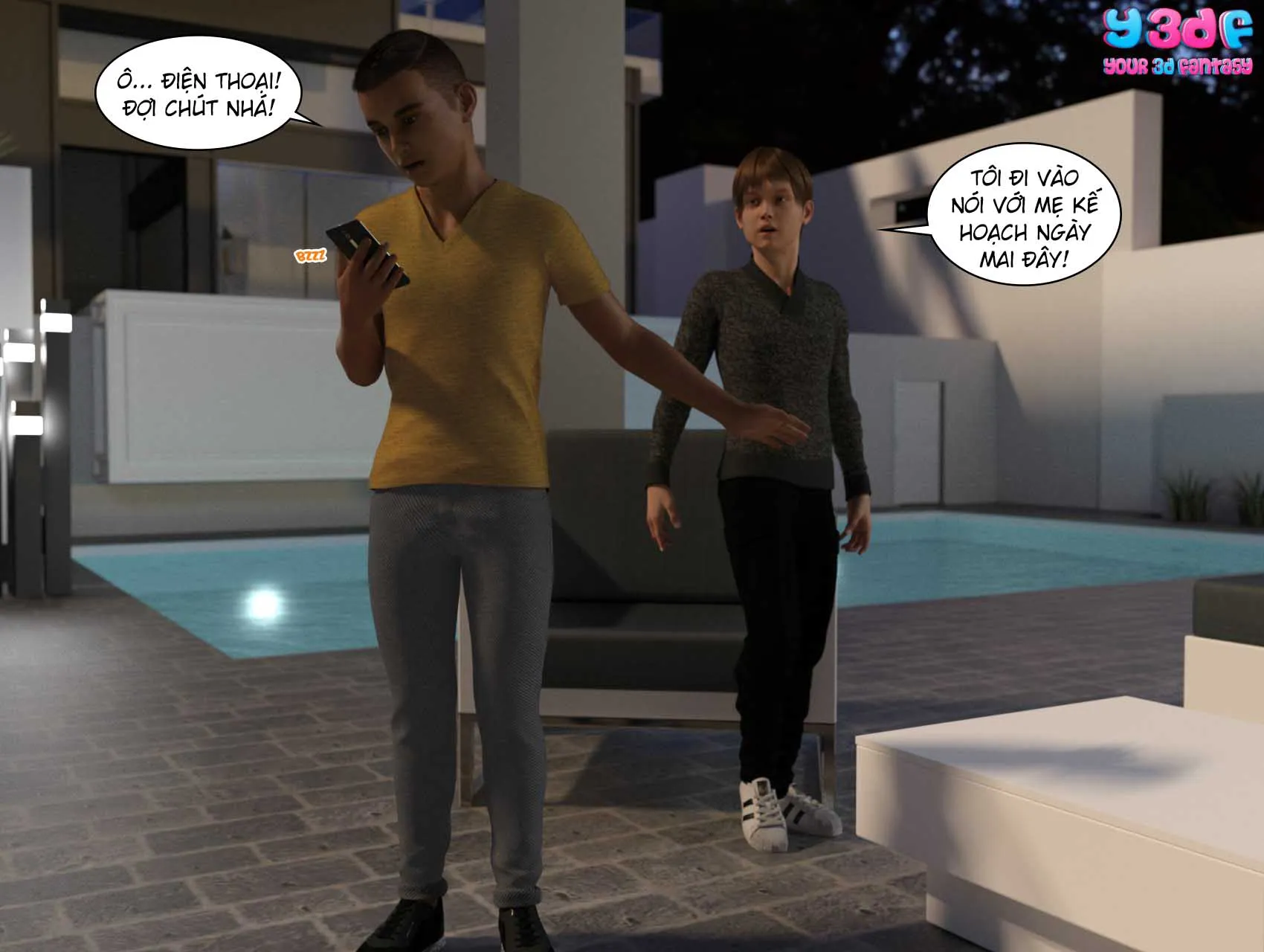 HentaiVN.net - Ảnh 6 - The Bad Tan - Chap 4a