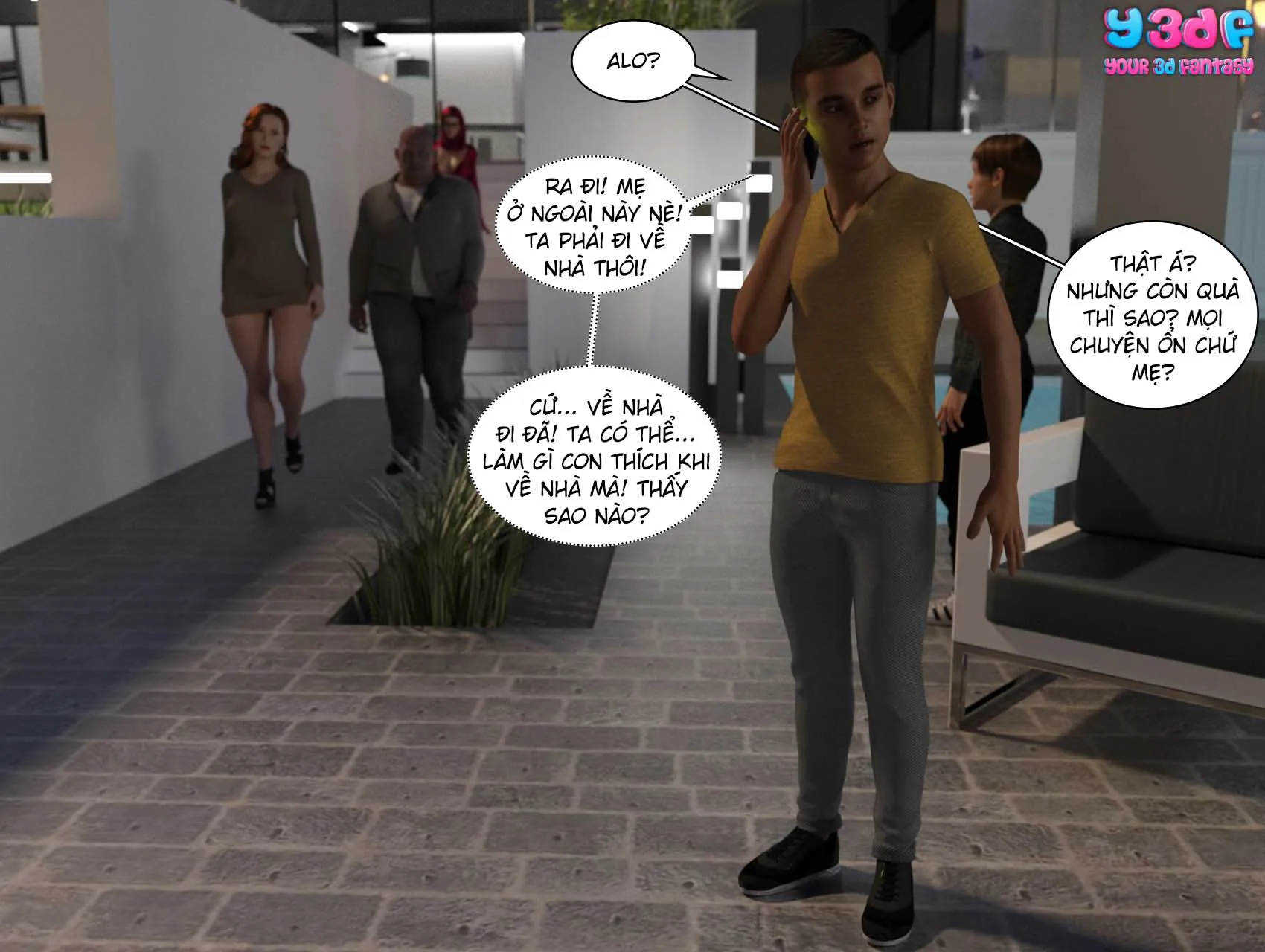 HentaiVN.net - Ảnh 7 - The Bad Tan - Chap 4a