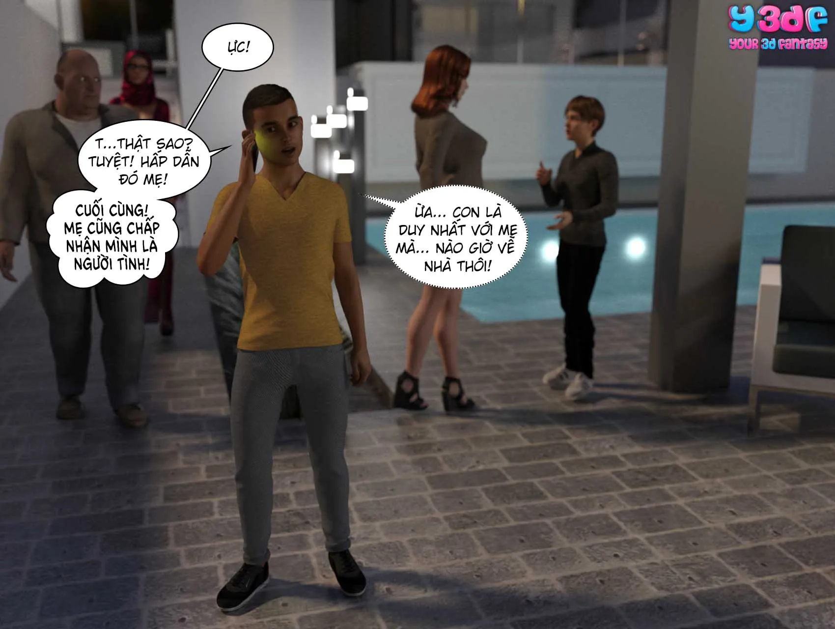 HentaiVN.net - Ảnh 8 - The Bad Tan - Chap 4a