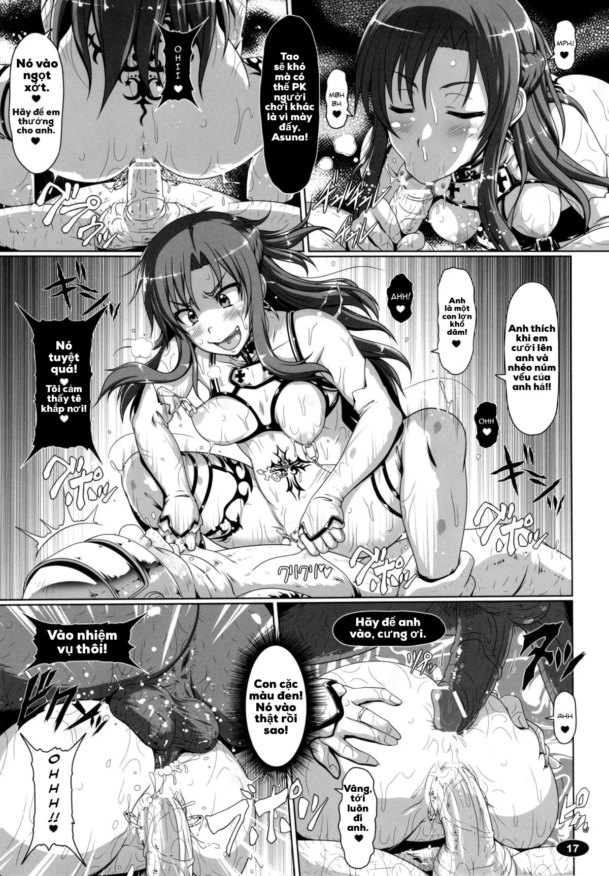 HentaiVN.net - Ảnh 16 - Mesubuta ART IFLINE (Sword Art Online) - Oneshot