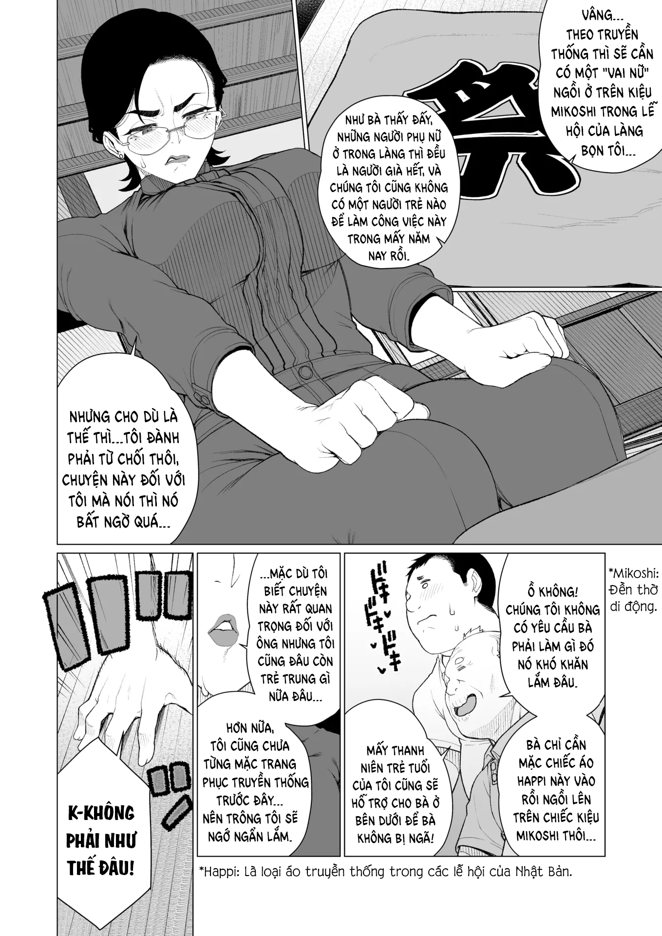 HentaiVN.net - Ảnh 4 - Cô Vợ Yuppie Và Lễ Hội Ở Vùng Nông Thôn - Oneshot