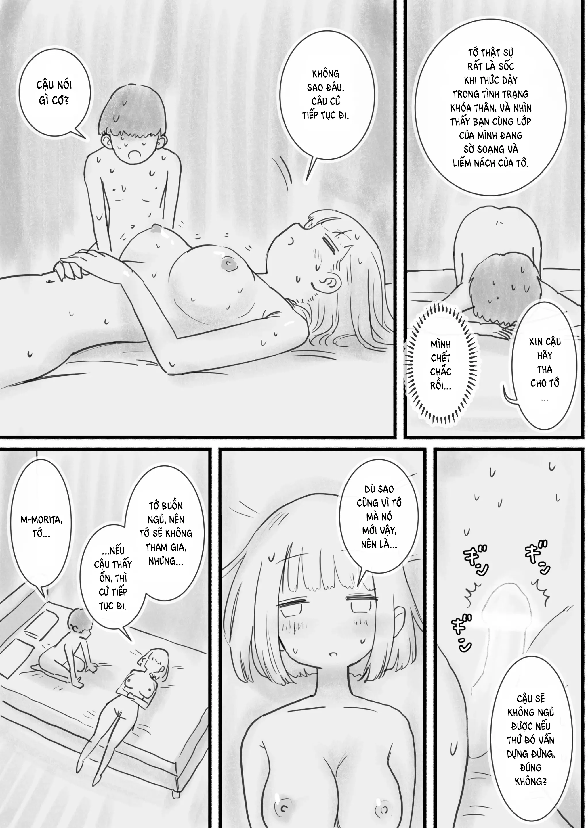 HentaiVN.net - Ảnh 19 - Neteru Aida Karada o Jiyuu ni Tsukawasetekureru Classmate no Morita-san - Oneshot