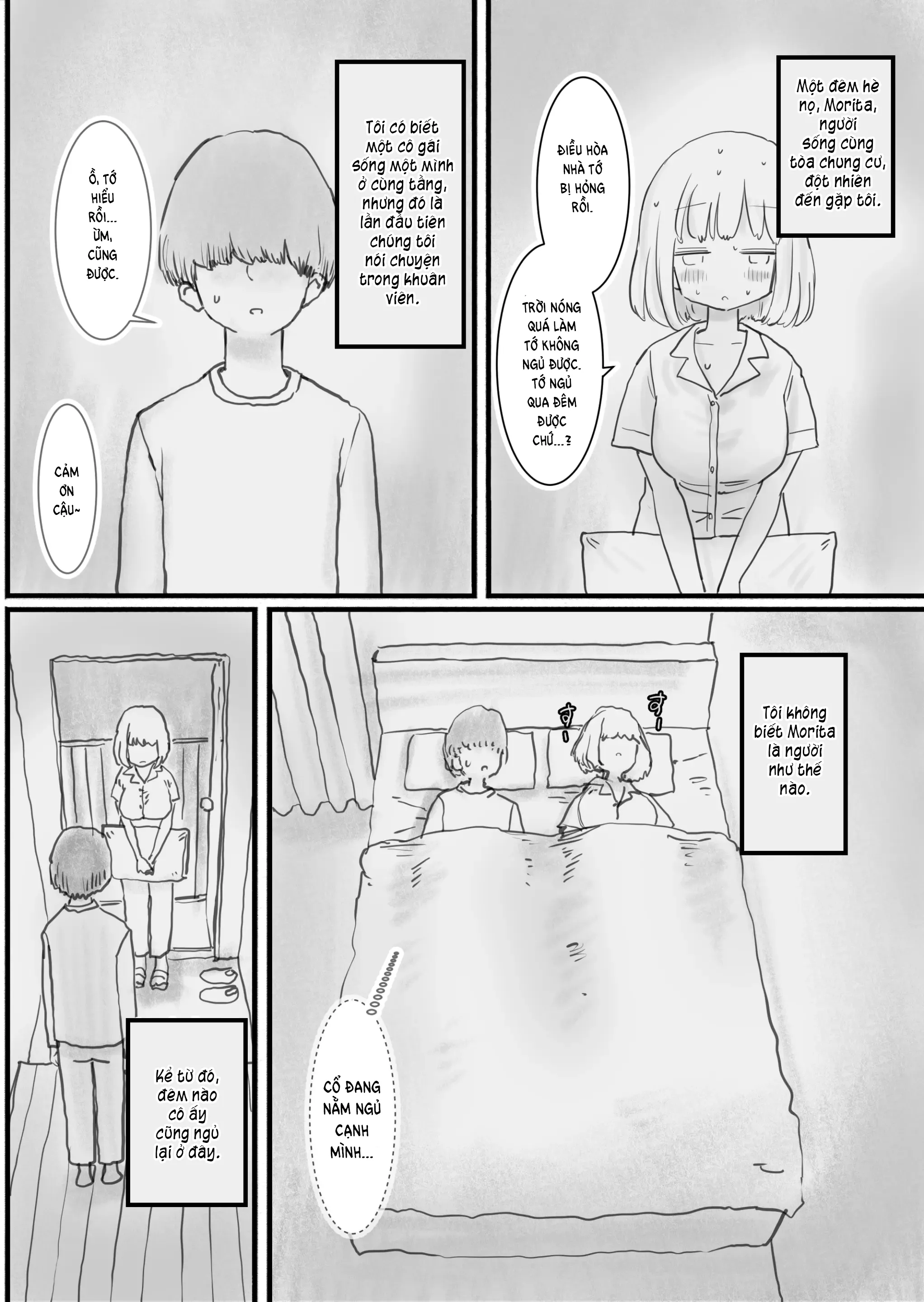 HentaiVN.net - Ảnh 4 - Neteru Aida Karada o Jiyuu ni Tsukawasetekureru Classmate no Morita-san - Oneshot