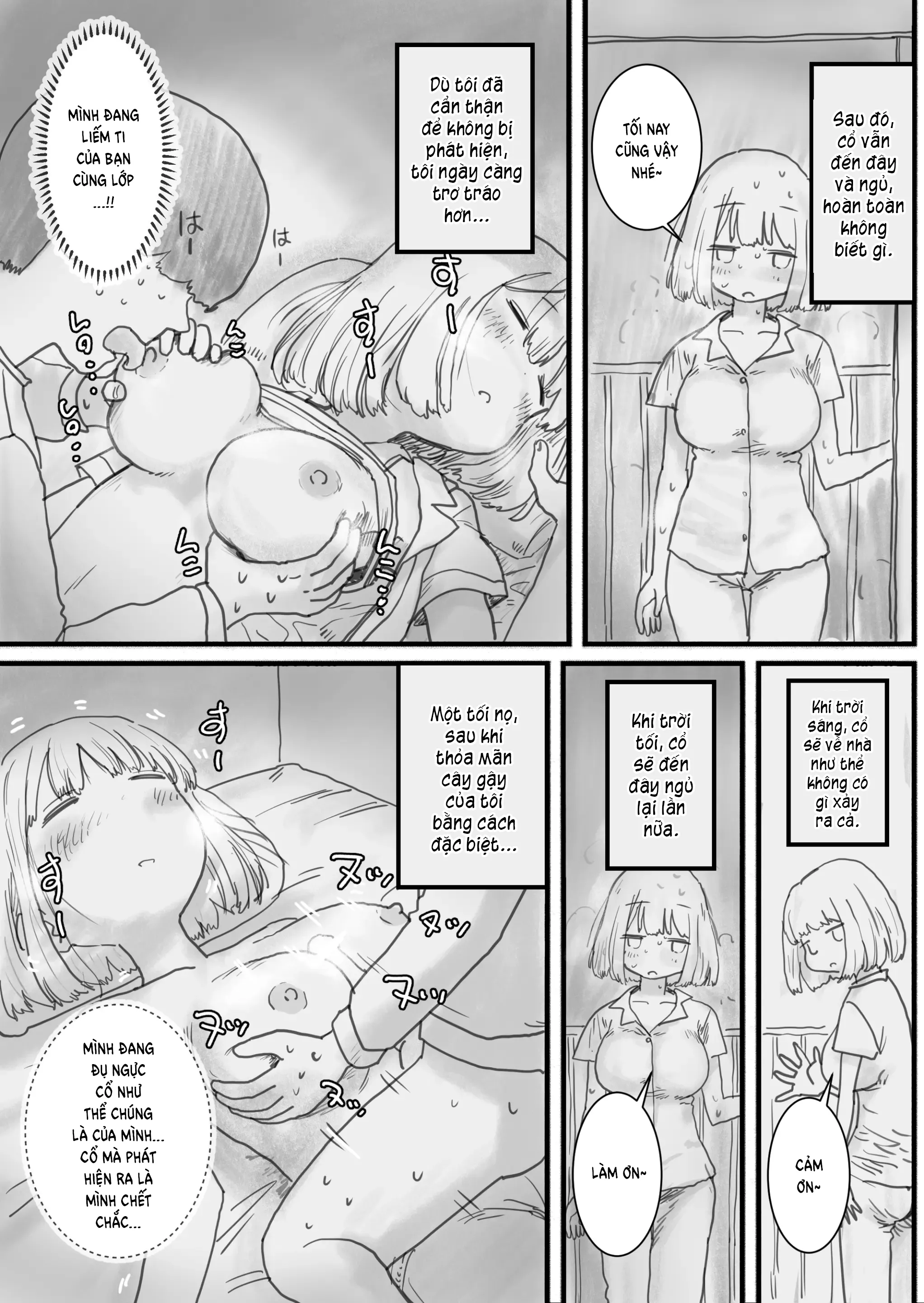 HentaiVN.net - Ảnh 7 - Neteru Aida Karada o Jiyuu ni Tsukawasetekureru Classmate no Morita-san - Oneshot