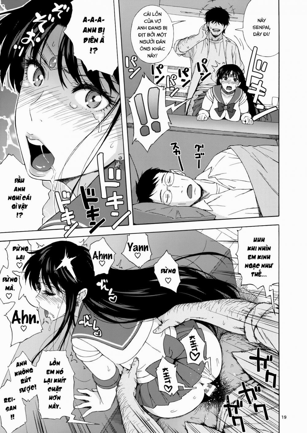 HentaiVN.net - Ảnh 18 - Ano Hito ni Nita Hito (Sailor Moon) [Hitozuma Rei-chan no Yuuutsu] - Oneshot