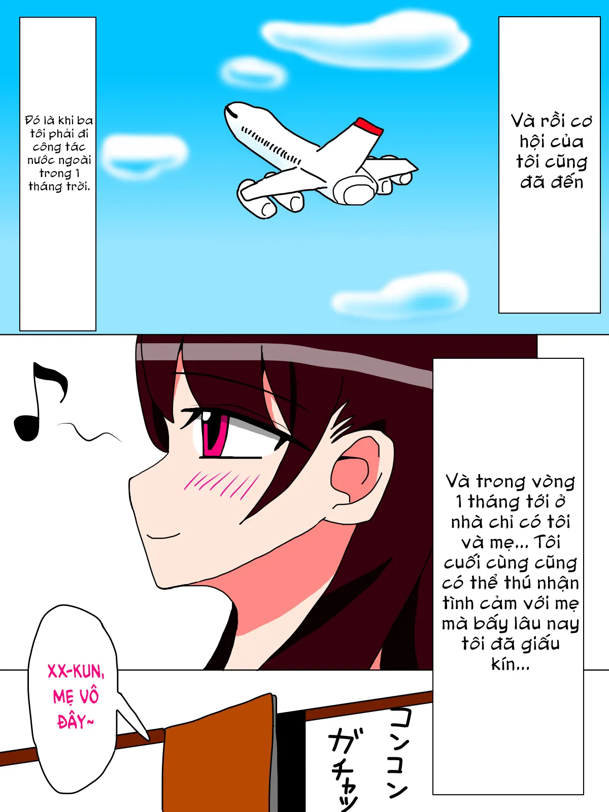HentaiVN.net - Ảnh 4 - Boku to Kaa-san no Ikkagetsu (1&2) [Boku to Kaa-san no Ikkagetsu 2] - Chap 1 - Mẹ đã yêu tôi rồi