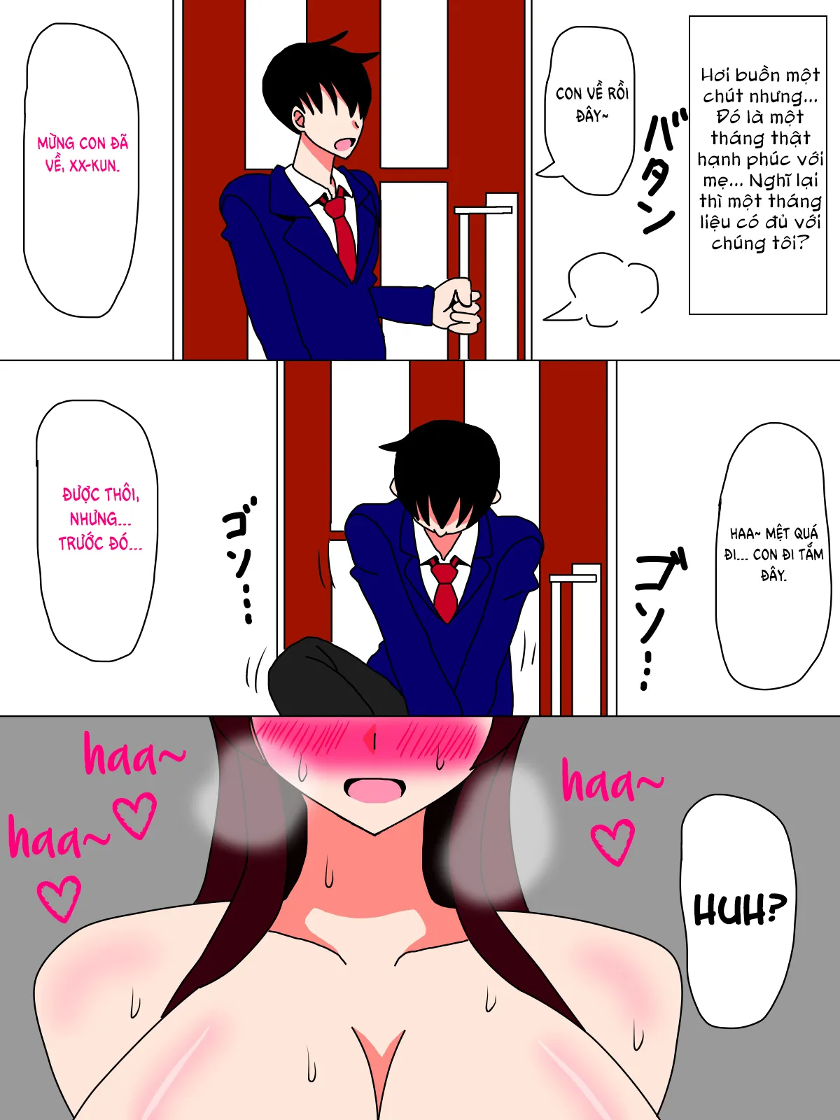 HentaiVN.net - Ảnh 3 - Boku to Kaa-san no Ikkagetsu (1&2) [Boku to Kaa-san no Ikkagetsu 2] - Chap 3