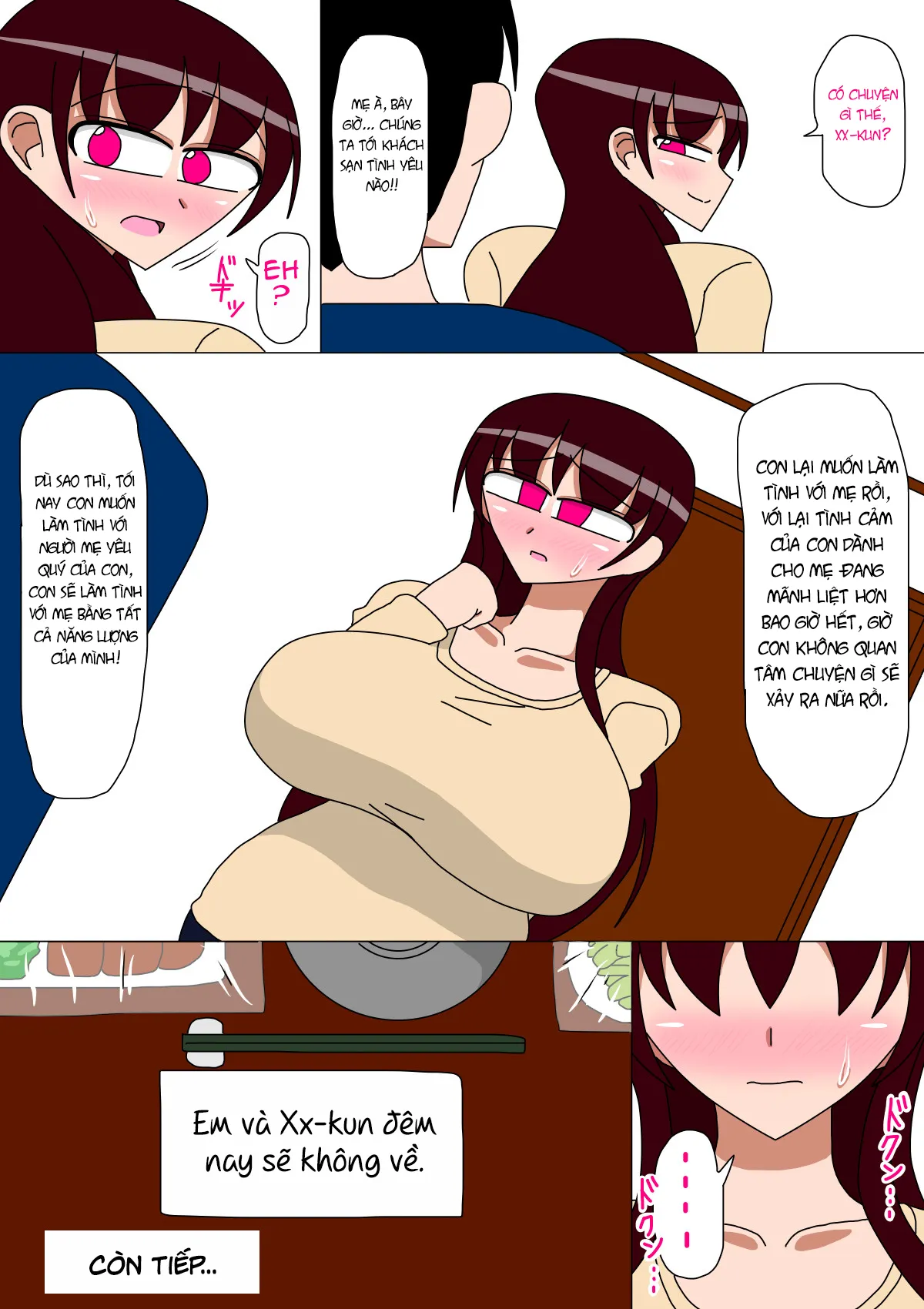 HentaiVN.net - Ảnh 26 - Boku to Kaa-san no Ikkagetsu (1&2) [Boku to Kaa-san no Ikkagetsu 2] - Chap 4