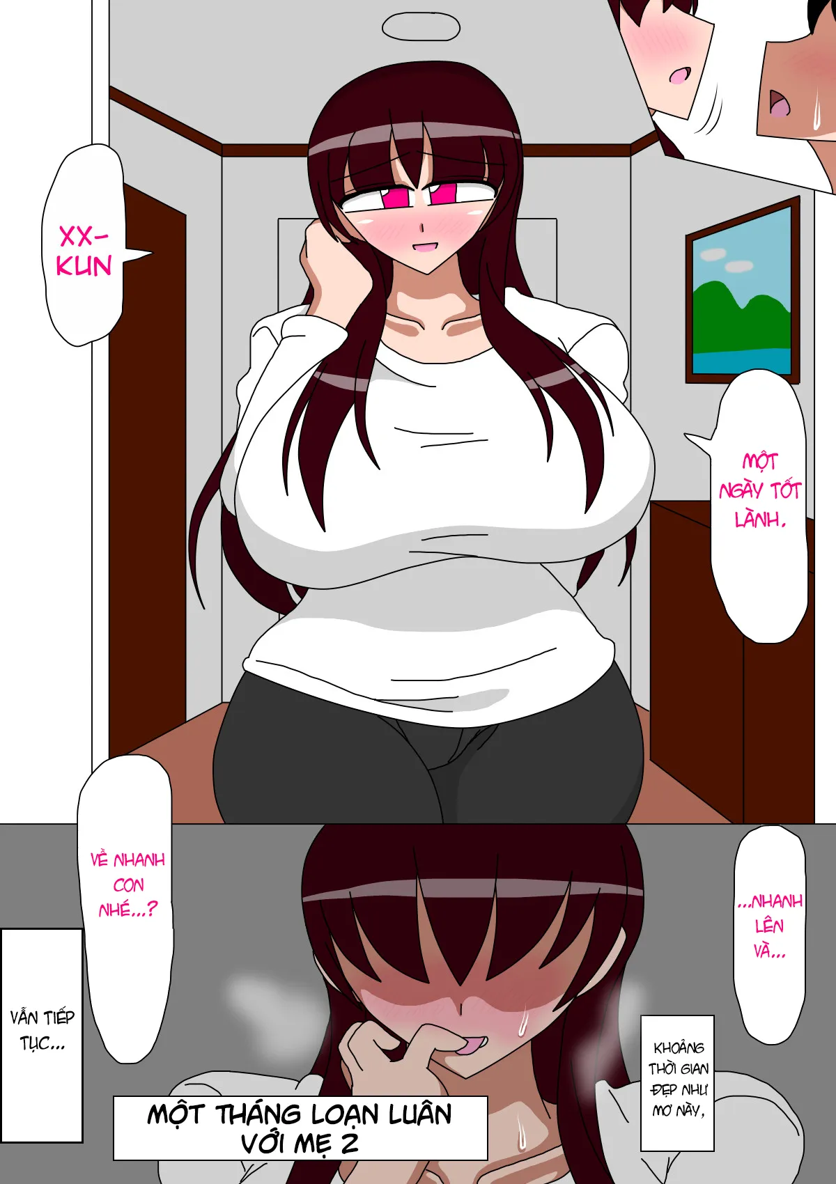 HentaiVN.net - Ảnh 3 - Boku to Kaa-san no Ikkagetsu (1&2) [Boku to Kaa-san no Ikkagetsu 2] - Chap 4