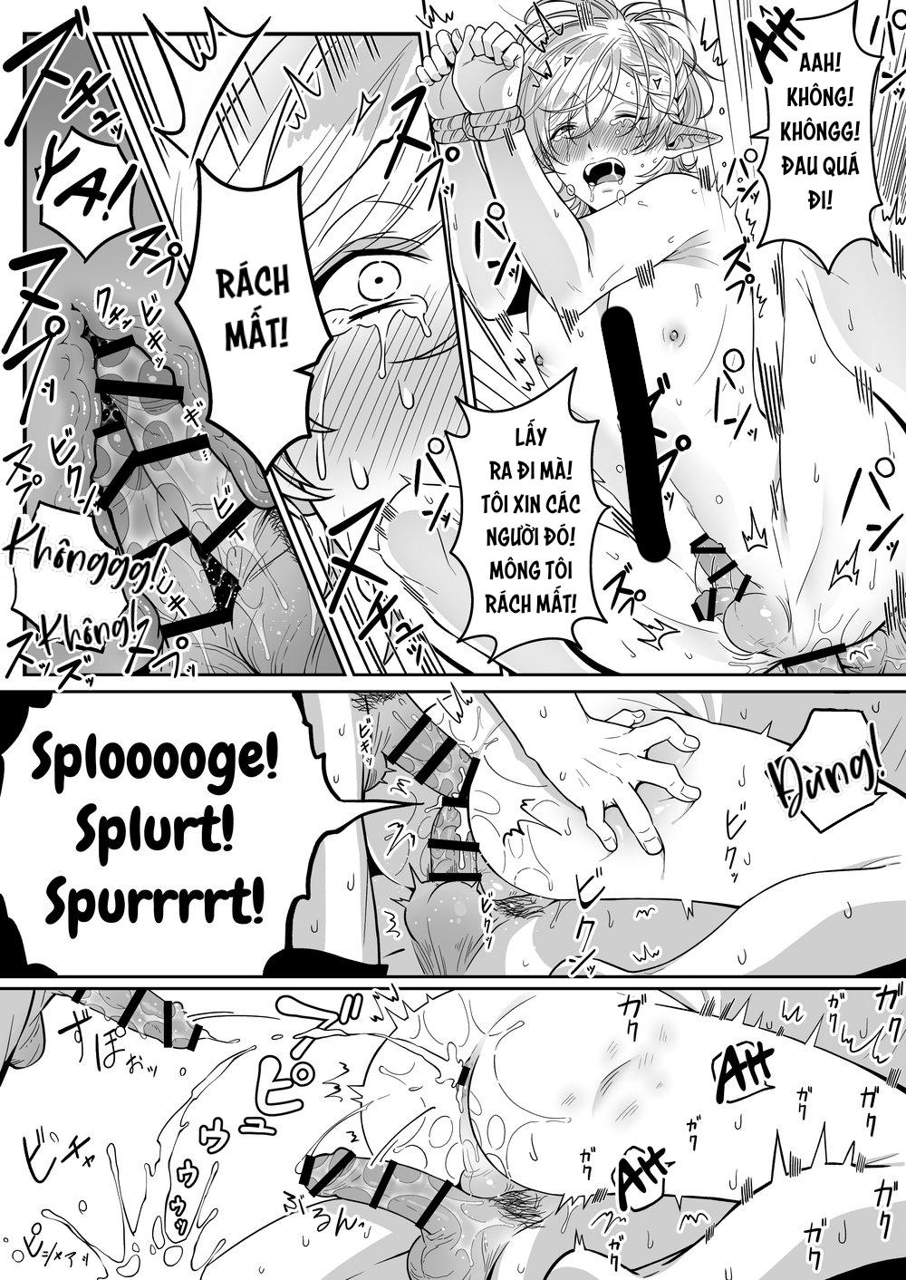 HentaiVN.net - Ảnh 14 - Elf Oyako Seidorei Ichiba nite Hanbaichuu - chap 1