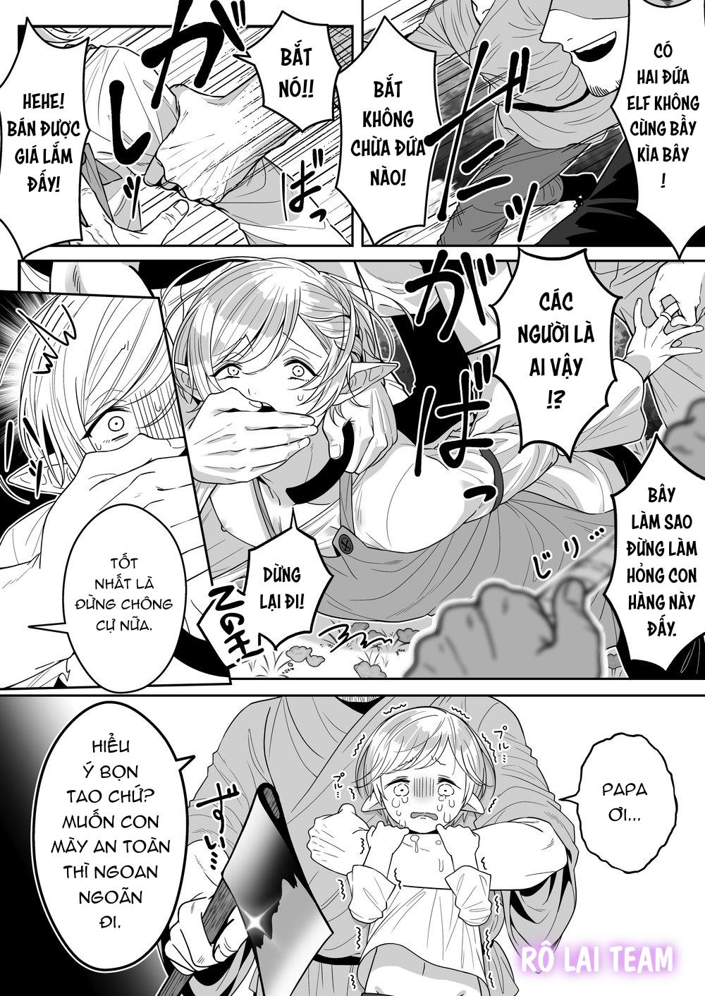 HentaiVN.net - Ảnh 3 - Elf Oyako Seidorei Ichiba nite Hanbaichuu - chap 1