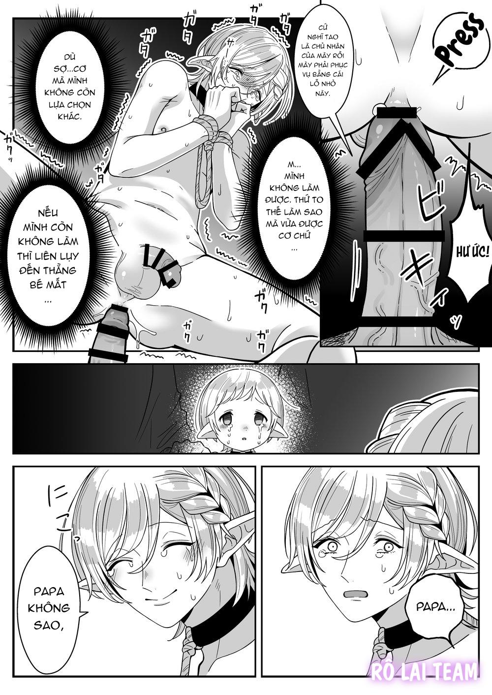 HentaiVN.net - Ảnh 9 - Elf Oyako Seidorei Ichiba nite Hanbaichuu - chap 1