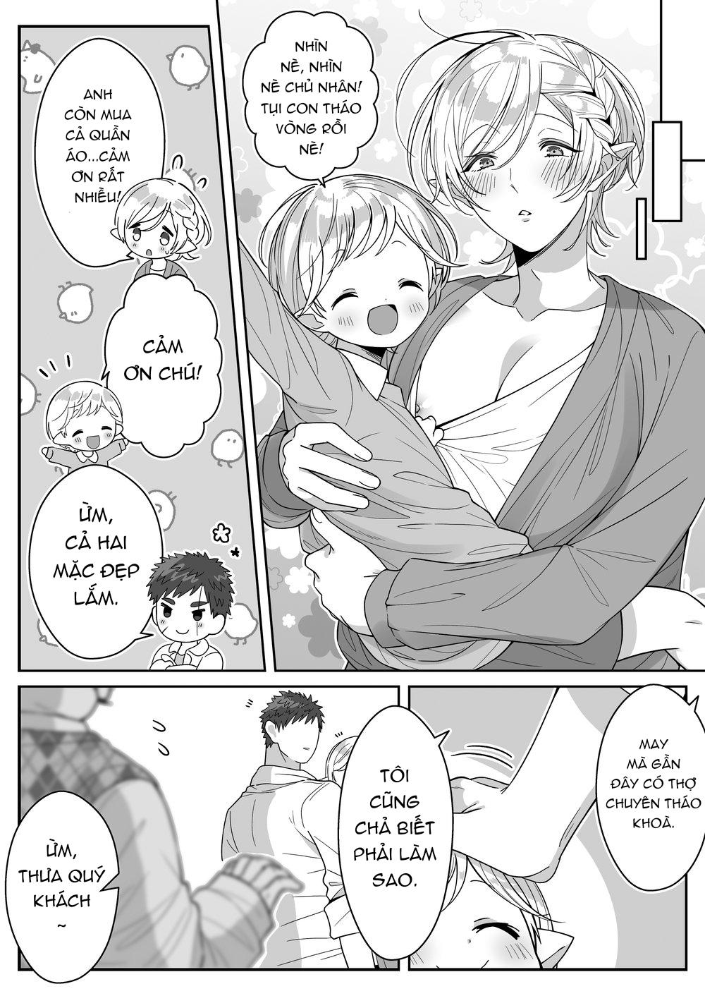 HentaiVN.net - Ảnh 13 - Elf Oyako Seidorei Ichiba nite Hanbaichuu - chap 2