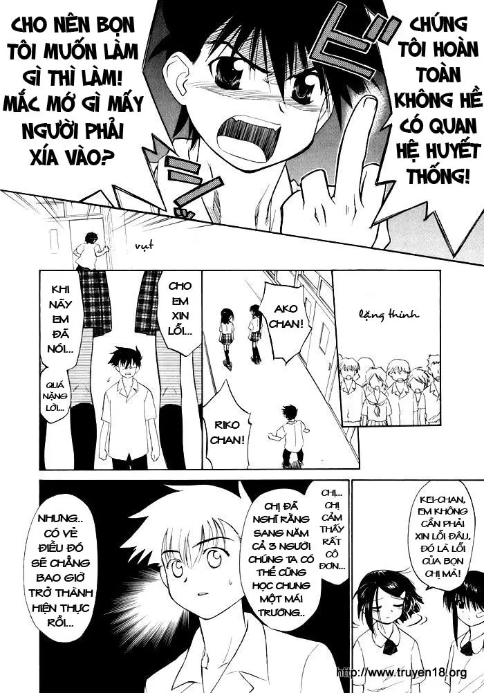 HentaiVN.net - Ảnh 18 - Kiss X Sis [きすしす; 亲吻姐姐; KissxSis; Kiss×sis] - Chap 0