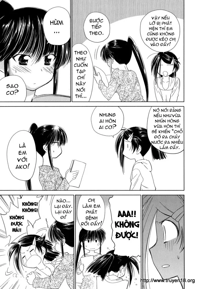 HentaiVN.net - Ảnh 15 - Kiss X Sis [きすしす; 亲吻姐姐; KissxSis; Kiss×sis] - Chap 12