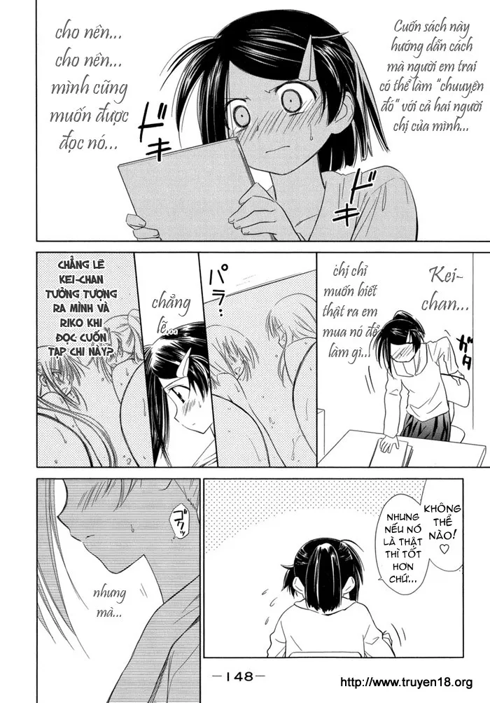HentaiVN.net - Ảnh 8 - Kiss X Sis [きすしす; 亲吻姐姐; KissxSis; Kiss×sis] - Chap 12