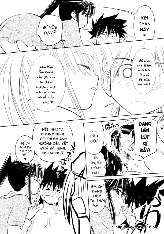 HentaiVN.net - Ảnh 18 - Kiss X Sis [きすしす; 亲吻姐姐; KissxSis; Kiss×sis] - Chap 13