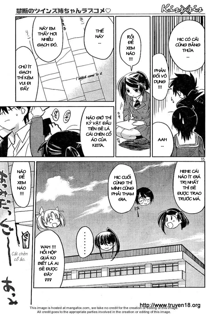 HentaiVN.net - Ảnh 15 - Kiss X Sis [きすしす; 亲吻姐姐; KissxSis; Kiss×sis] - Chap 19