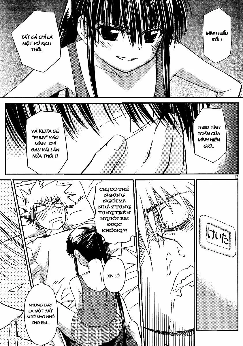 HentaiVN.net - Ảnh 11 - Kiss X Sis [きすしす; 亲吻姐姐; KissxSis; Kiss×sis] - Chap 40