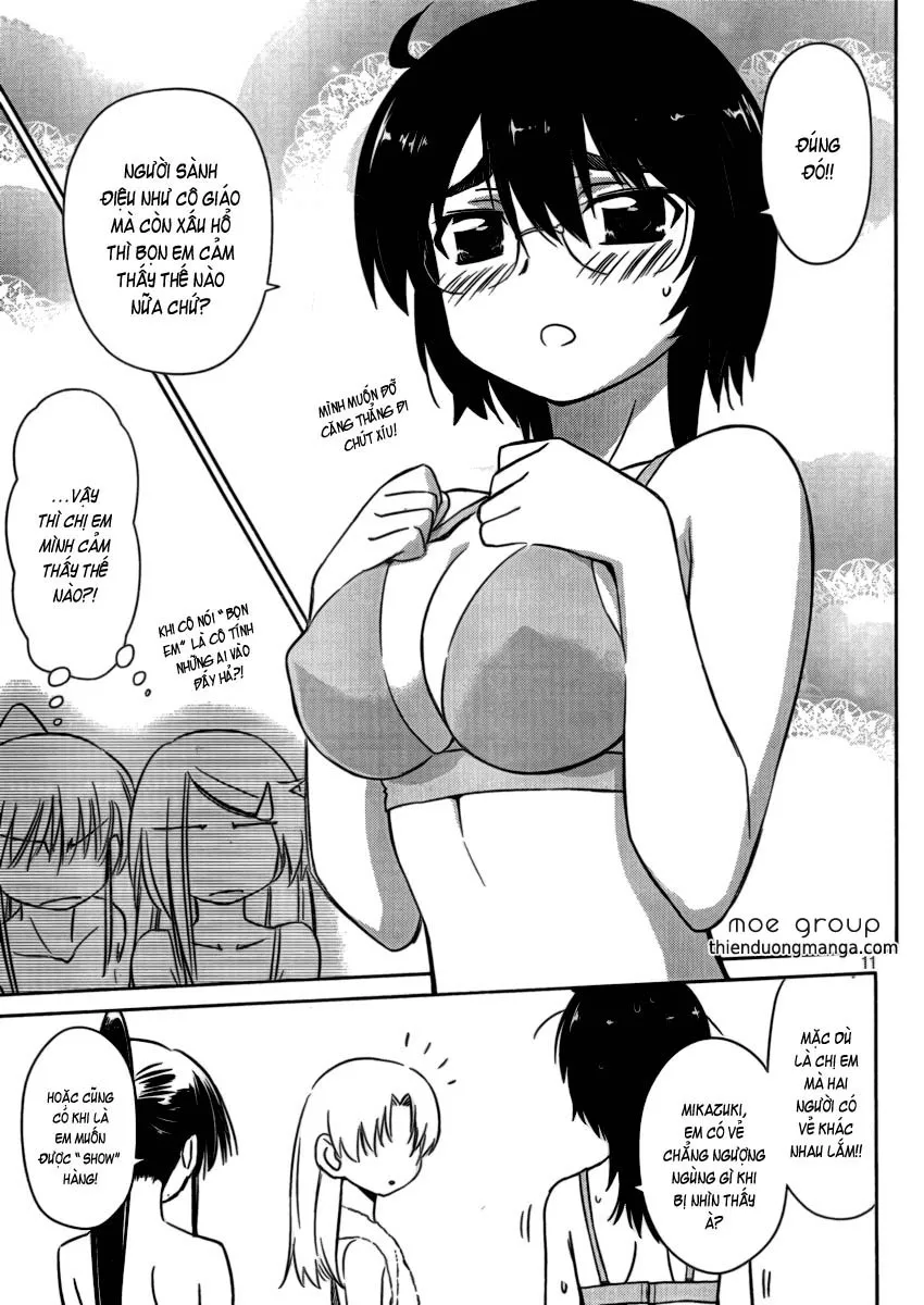 HentaiVN.net - Ảnh 11 - Kiss X Sis [きすしす; 亲吻姐姐; KissxSis; Kiss×sis] - Chap 44