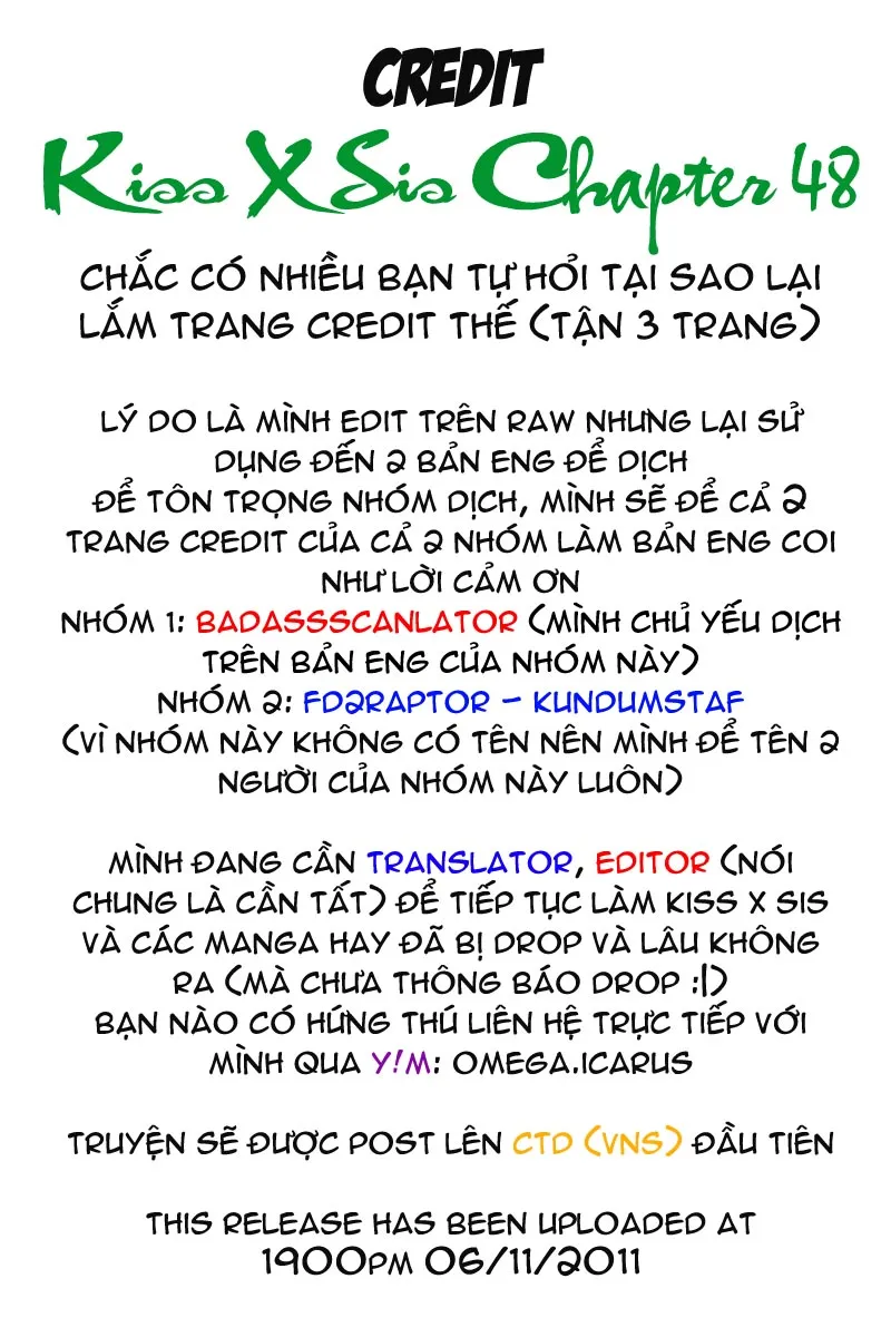 HentaiVN.net - Ảnh 31 - Kiss X Sis [きすしす; 亲吻姐姐; KissxSis; Kiss×sis] - Chap 48