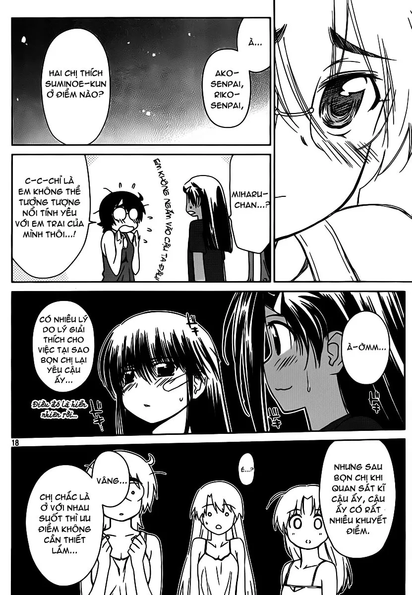 HentaiVN.net - Ảnh 18 - Kiss X Sis [きすしす; 亲吻姐姐; KissxSis; Kiss×sis] - Chap 50