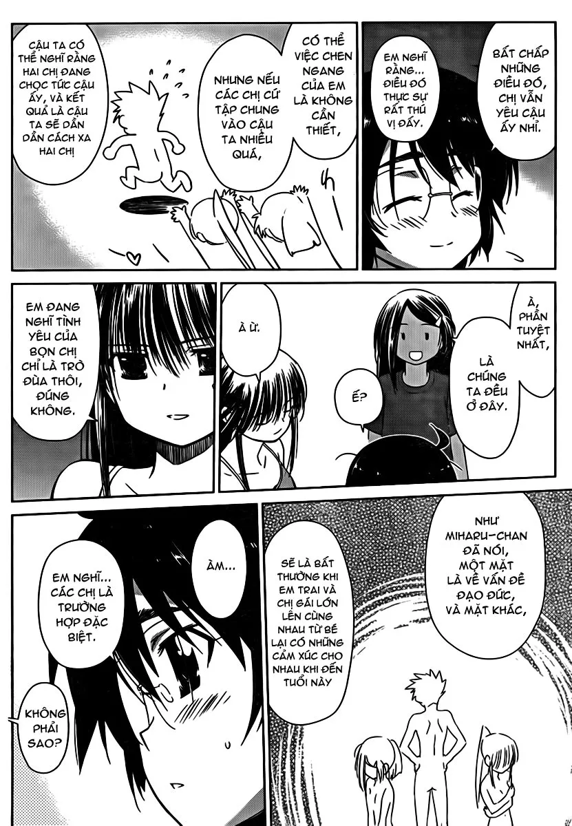 HentaiVN.net - Ảnh 20 - Kiss X Sis [きすしす; 亲吻姐姐; KissxSis; Kiss×sis] - Chap 50