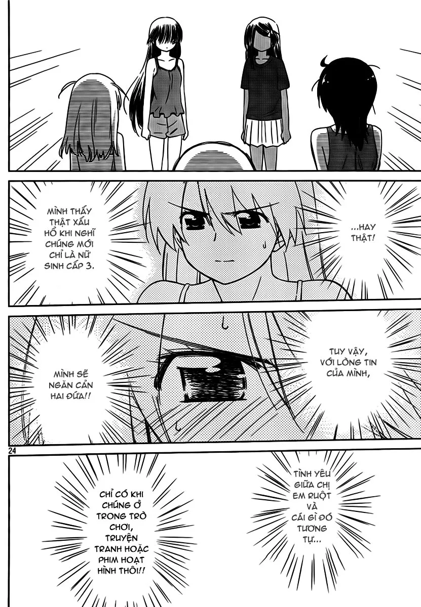 HentaiVN.net - Ảnh 23 - Kiss X Sis [きすしす; 亲吻姐姐; KissxSis; Kiss×sis] - Chap 50
