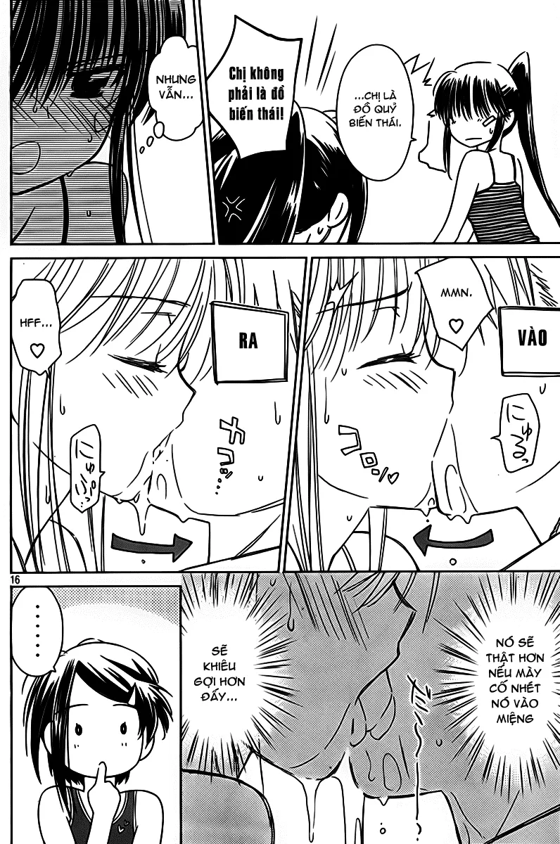 HentaiVN.net - Ảnh 17 - Kiss X Sis [きすしす; 亲吻姐姐; KissxSis; Kiss×sis] - Chap 52