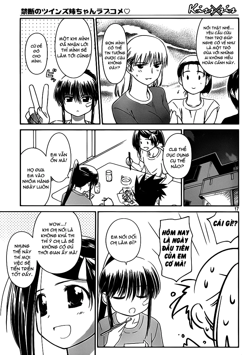 HentaiVN.net - Ảnh 17 - Kiss X Sis [きすしす; 亲吻姐姐; KissxSis; Kiss×sis] - Chap 57