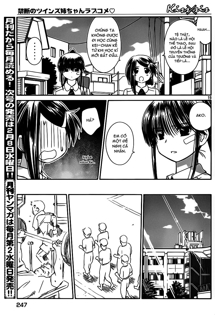 HentaiVN.net - Ảnh 19 - Kiss X Sis [きすしす; 亲吻姐姐; KissxSis; Kiss×sis] - Chap 57