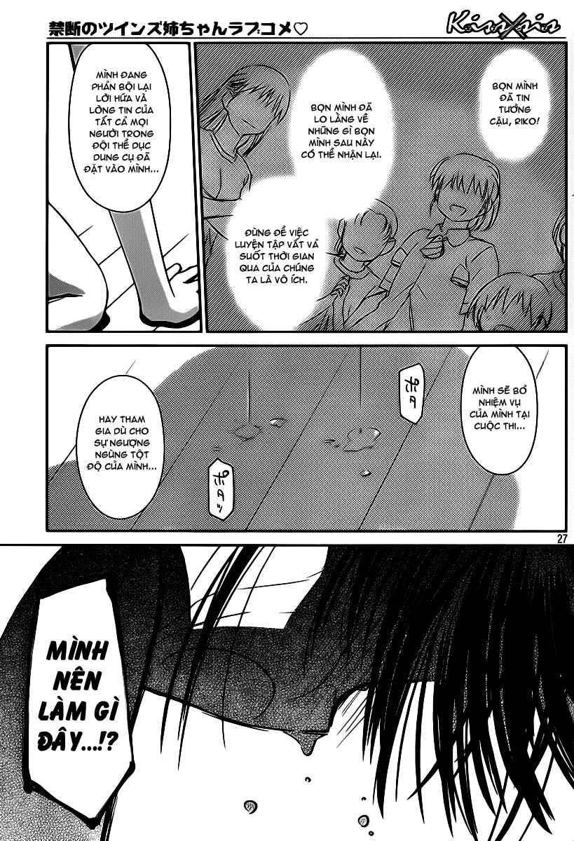 HentaiVN.net - Ảnh 27 - Kiss X Sis [きすしす; 亲吻姐姐; KissxSis; Kiss×sis] - Chap 57