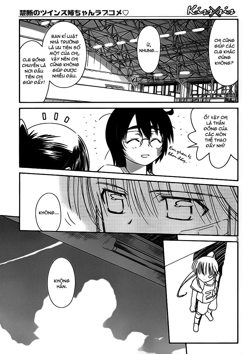 HentaiVN.net - Ảnh 4 - Kiss X Sis [きすしす; 亲吻姐姐; KissxSis; Kiss×sis] - Chap 57
