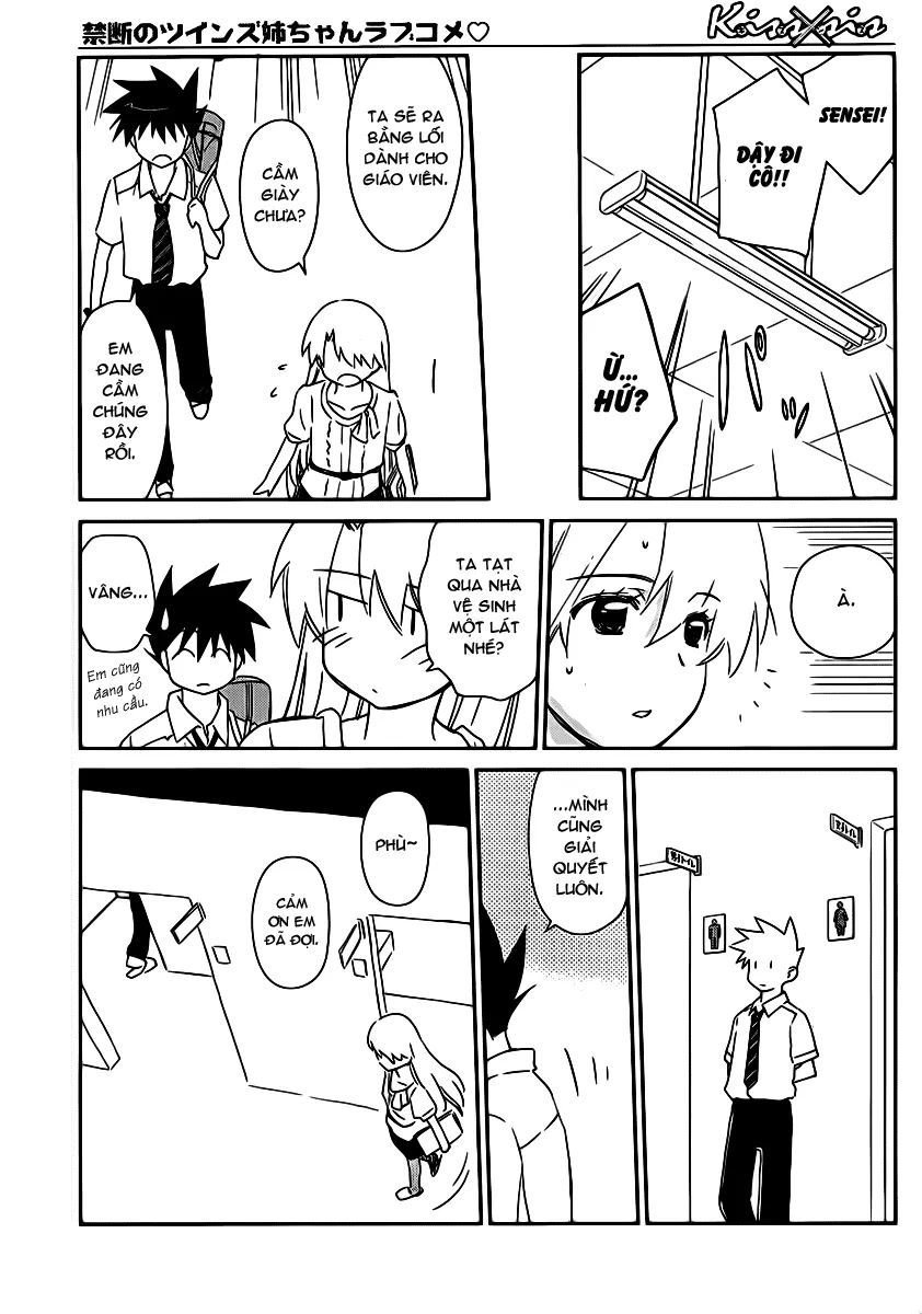 HentaiVN.net - Ảnh 14 - Kiss X Sis [きすしす; 亲吻姐姐; KissxSis; Kiss×sis] - Chap 62