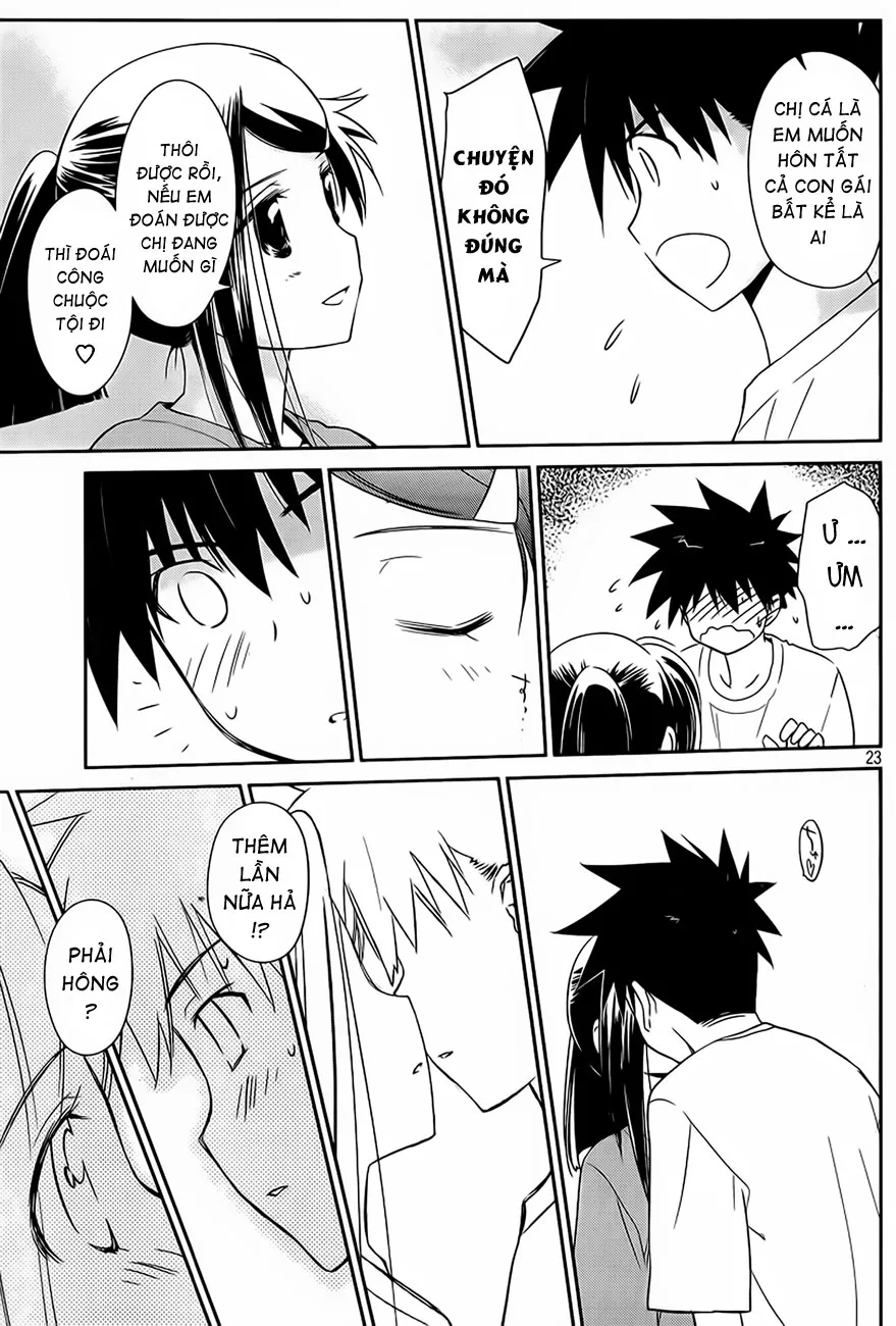 HentaiVN.net - Ảnh 24 - Kiss X Sis [きすしす; 亲吻姐姐; KissxSis; Kiss×sis] - Chap 64