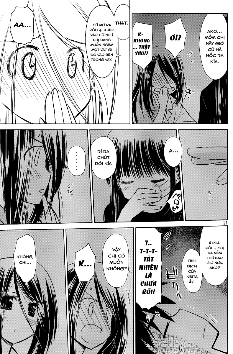 HentaiVN.net - Ảnh 21 - Kiss X Sis [きすしす; 亲吻姐姐; KissxSis; Kiss×sis] - Chap 70