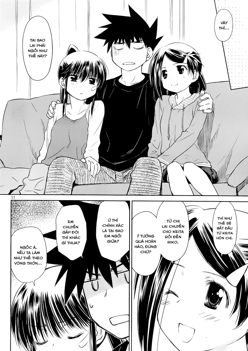 HentaiVN.net - Ảnh 11 - Kiss X Sis [きすしす; 亲吻姐姐; KissxSis; Kiss×sis] - Chap 75