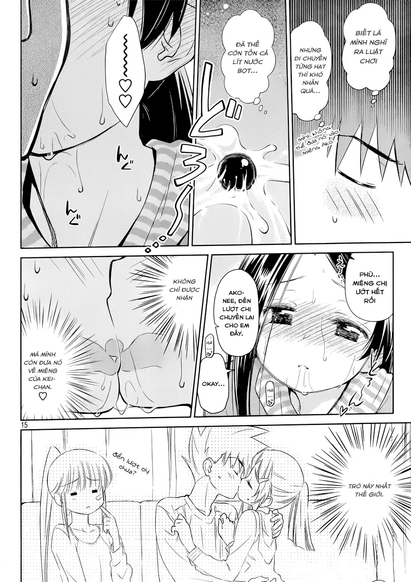 HentaiVN.net - Ảnh 15 - Kiss X Sis [きすしす; 亲吻姐姐; KissxSis; Kiss×sis] - Chap 75