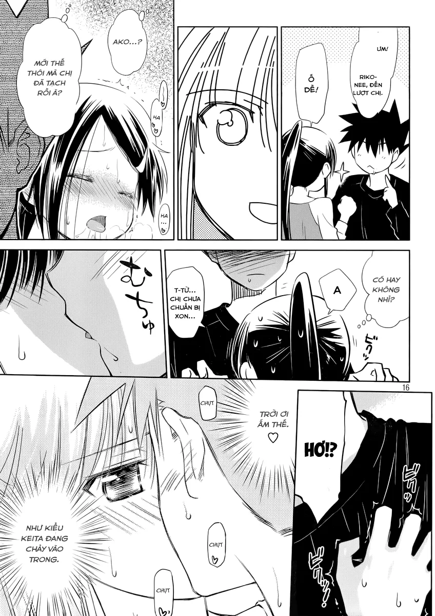 HentaiVN.net - Ảnh 16 - Kiss X Sis [きすしす; 亲吻姐姐; KissxSis; Kiss×sis] - Chap 75