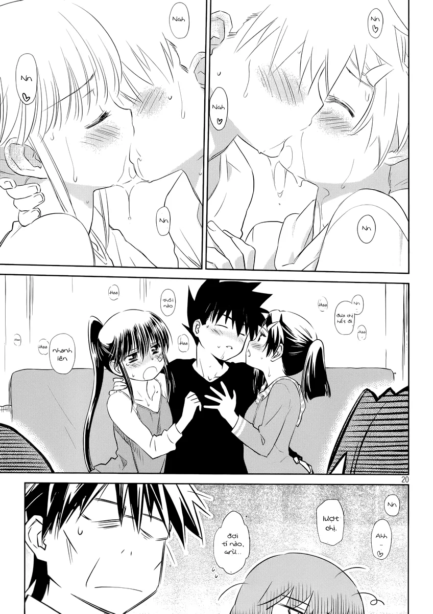 HentaiVN.net - Ảnh 20 - Kiss X Sis [きすしす; 亲吻姐姐; KissxSis; Kiss×sis] - Chap 75