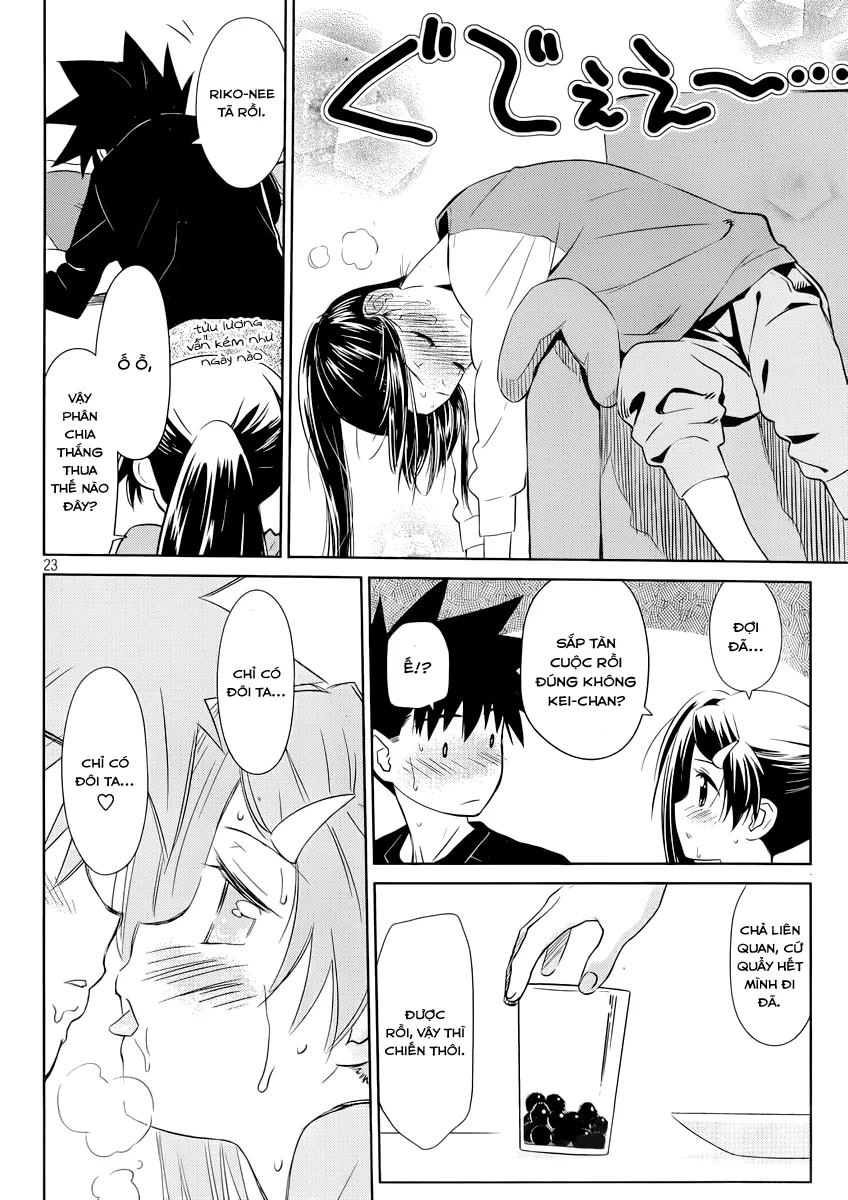 HentaiVN.net - Ảnh 23 - Kiss X Sis [きすしす; 亲吻姐姐; KissxSis; Kiss×sis] - Chap 75