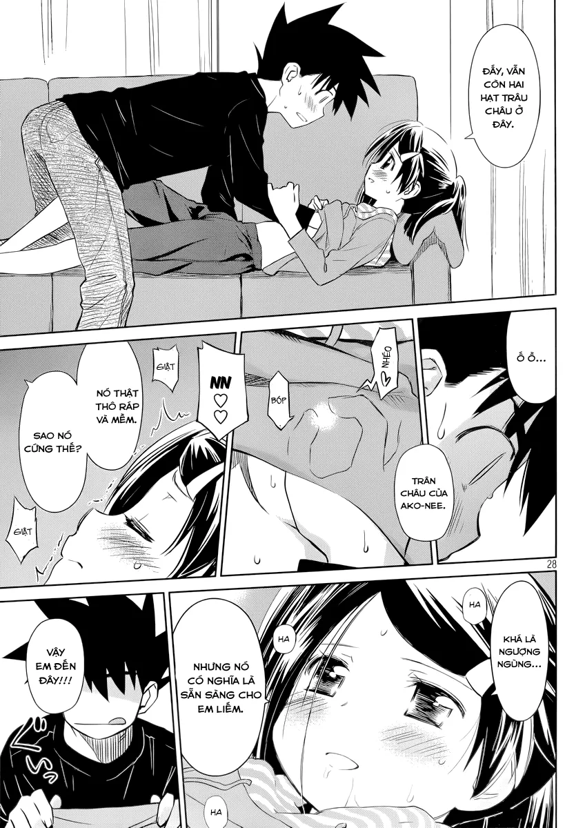 HentaiVN.net - Ảnh 28 - Kiss X Sis [きすしす; 亲吻姐姐; KissxSis; Kiss×sis] - Chap 75