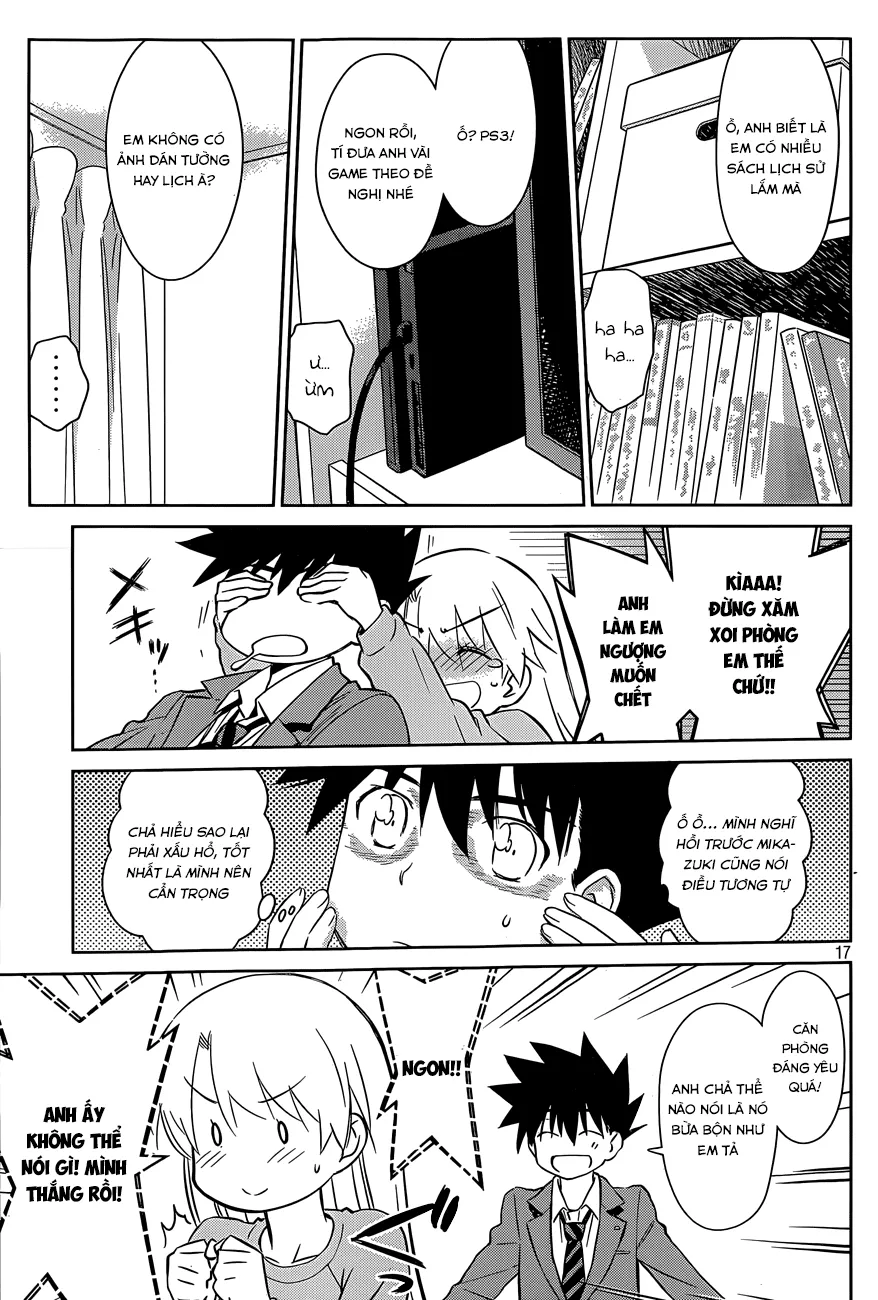 HentaiVN.net - Ảnh 17 - Kiss X Sis [きすしす; 亲吻姐姐; KissxSis; Kiss×sis] - Chap 77